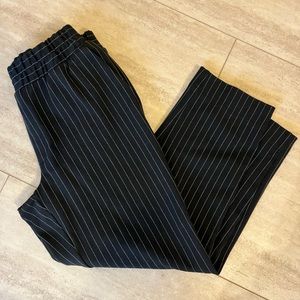 *viral* High-rise Slim Straight Fit Ankle Pull-on Pants